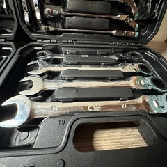 工具　コンビネーションラチェットレンチセットの画像