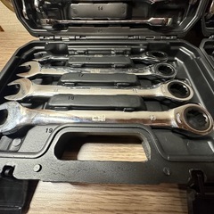 工具　コンビネーションラチェットレンチセットの画像