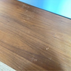 ウォールナット　デスクの画像