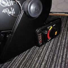 ポータブル カセットストーブ　ブラック グリル付きの画像