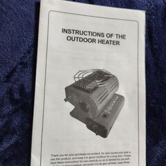 ポータブル カセットストーブ　ブラック グリル付きの画像