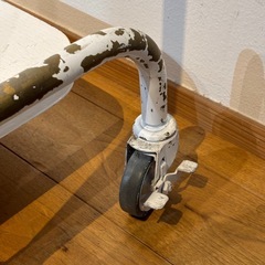 キャスター付 2段 ハンガーラックの画像