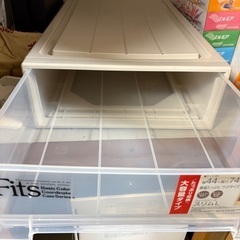 FITS 衣装ケース　幅44cm 奥行74cm 高さ18cmの画像