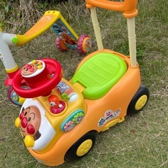 アンパンマン　スクーターと押しぐるまセットの画像