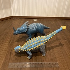 大きめ恐竜ソフビ(?)フィギュア 中古の画像