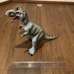 大きめ恐竜ソフビ(?)フィギュア 中古の画像