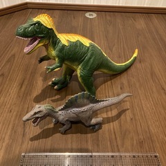 大きめ恐竜ソフビ(?)フィギュア 中古の画像