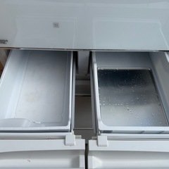 三菱　451L　5ドア冷蔵庫　MR-MB45G-W　2021年製 ホワイトの画像