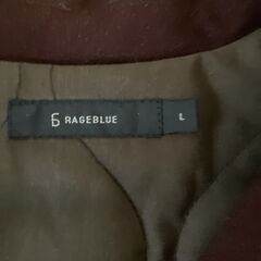 RAGEBLUE製　ジャンパー　メンズ Ｌ　あずき色の画像