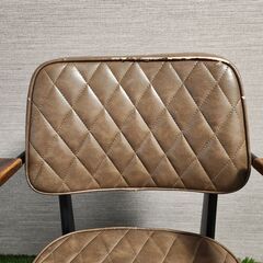 【2脚セット】NOCE チェア527F ダークブラウンの画像