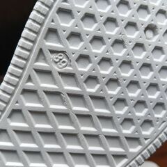 新品 24.5cm レディース スニーカー ホワイト シューズ 靴 カジュアル(919-Z)の画像