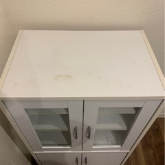 【お受け渡し決定】ニトリ食器棚の画像