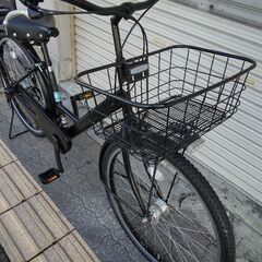 [BRIDGESTONE]STEPCLUZ(ステップクルーズ)26吋 タウンサイクル 内装3段/点灯虫/ツヤケシブラックの画像