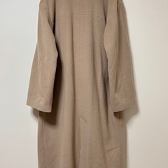 Spick&span　ウール ロングコート（ベージュ）の画像