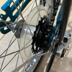 名古屋市内お届け無料折りたたみ自転車の画像