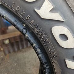 ハイエース　サマータイヤ　４本　H30　１５インチの画像