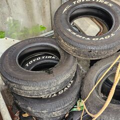 ハイエース　サマータイヤ　４本　H30　１５インチの画像