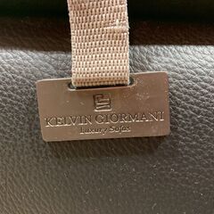 【愛品館 市原店】KELVIN GIORMANI｜ケルビンジョルマーニ｜総本革コーナーソファの画像