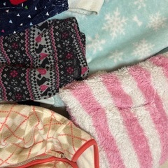 女の子向け　子供服　冬服　13枚セット　フリースあり　長袖長ズボンの画像