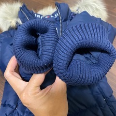 トミーヒルフィガー　ダウン　100センチの画像