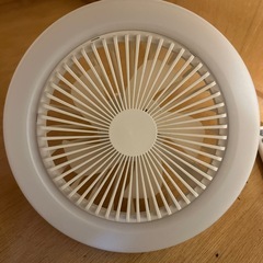 ファン付きシーリングライトの画像