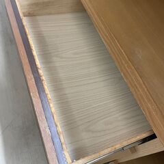 【ジャングルジャングル滋賀草津店】ジモティ来店特価‼ 食器棚 ナチュラル J-251123の画像