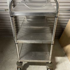 ☆キャスター付き ３段ワゴン　タニコーの画像