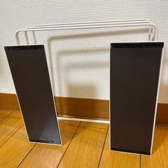 山崎実業 マグネット 風呂蓋スタンド towerの画像