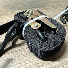 タイダウン2個　ラチェット式の画像