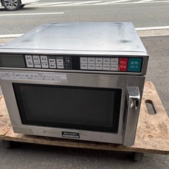 ■中古品 シャープ業務用電子レンジ RE-7000S 単相200V 2015年 470ｘ480ｘ337ｍｍ 動作問題なし 厨房■の画像