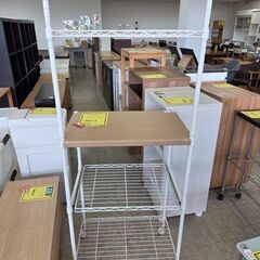 J8652 【リユースのサカイ柏店】 3段キッチンラック クリーニング済み　の画像
