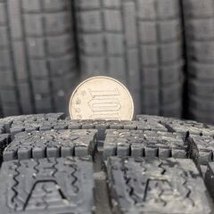 スタッドレス155/65R13 PCD100 ホイール付きの画像