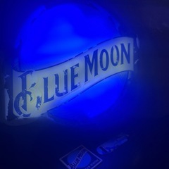 希少非売品ブルームーンネオンサイン　　 の画像