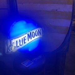 希少非売品ブルームーンネオンサイン　　 の画像