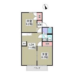 ⭐️初期費用「5万円」🍁フリーレントで初月賃料タダ👻 敷金…