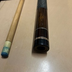 ビリヤード　キューの画像