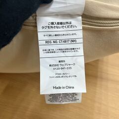 【藤枝】2000円で売ります！ヨギボー ミニ　ビーズクッションの画像