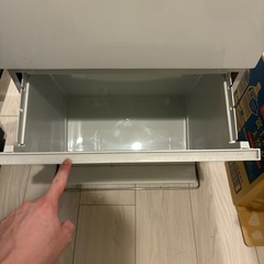 ニトリ　ゴミ箱　2段の画像