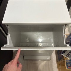 ニトリ　ゴミ箱　2段の画像