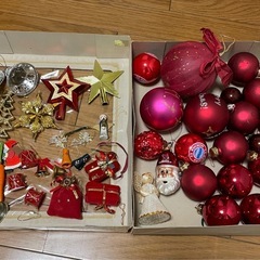 クリスマス飾り　各種の画像