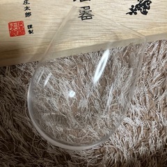 未使用ワイングラスの画像