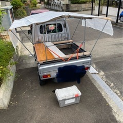 軽トラ用　　屋台風キット　自家製の画像