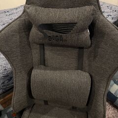 美品・ゲーミングチェア・グレー・SeAGA-04・オフィスチェアの利用にもの画像