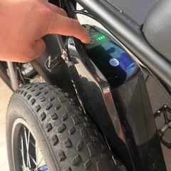 早いもの勝ち‼️電動自転車　極太タイヤ ‼️ ちょっと訳ありです。の画像
