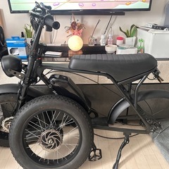 早いもの勝ち‼️電動自転車　極太タイヤ ‼️ ちょっと訳ありです。の画像