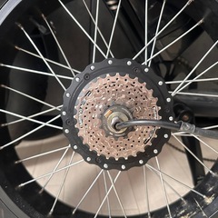 早いもの勝ち‼️電動自転車　極太タイヤ ‼️ ちょっと訳ありです。の画像
