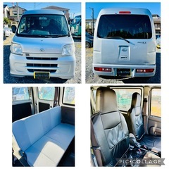 走行15.3万 パワーウィンドウ キーレス ETC ハイゼット 車検2年 ドラレコ Bカメラ 4ATの画像