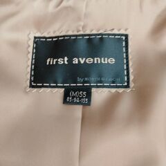 【未使用】レザージャケット　レディース　first avenue の画像