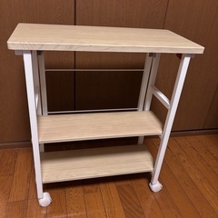 山善　折りたたみ収納ラック(浅型)スリム PSR-5726の画像