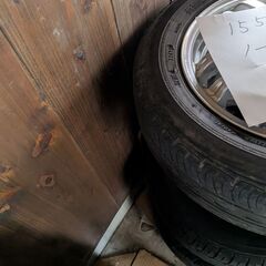 155　６５　１３　アルミ夏タイヤ4本の画像